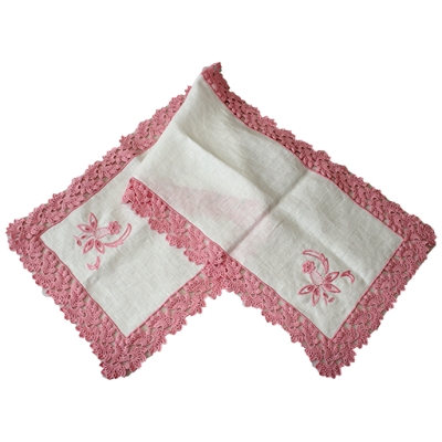 Conjunto de Naprons - jogo de quarto